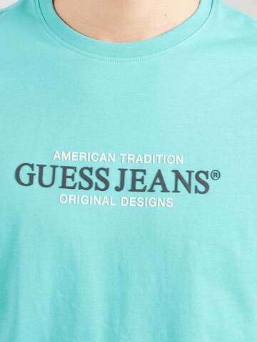 Maglietta di GUESS JEANS in blu