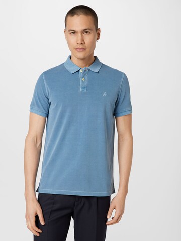 Marc O'Polo Shirt in Blauw: voorkant