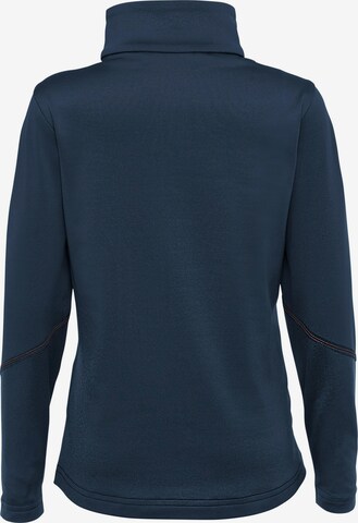 VAUDE Athletic Sweatshirt 'Livigno' in Blue
