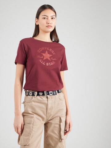 CONVERSE Shirt in Red: front