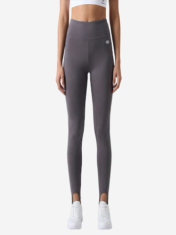 Skinny Leggings di Tommy Life in grigio: frontale