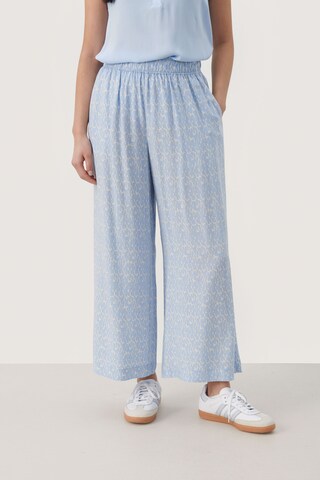 Part Two Loosefit Hose 'Alfi' in Blau