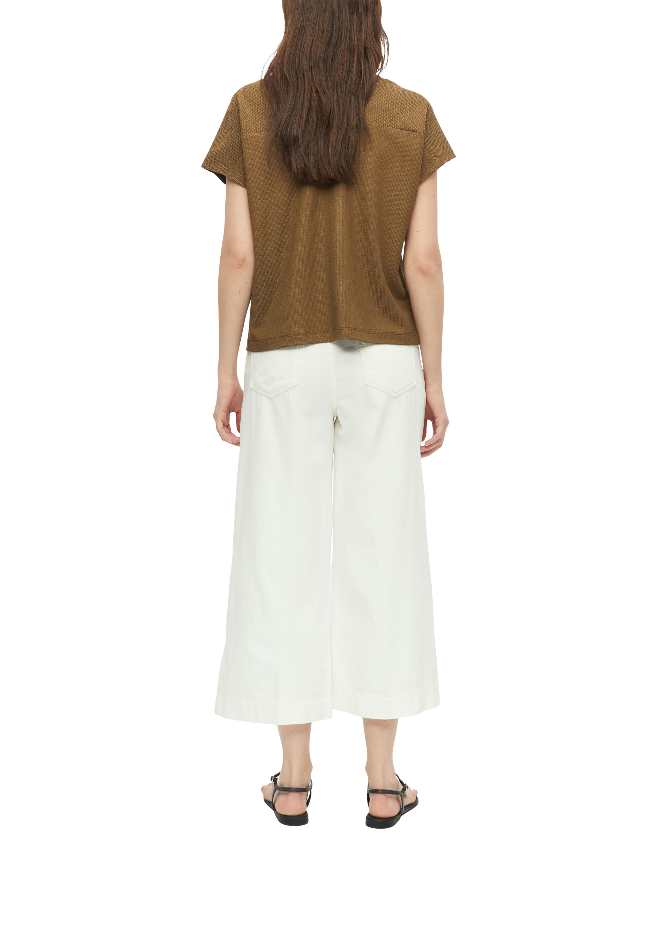 T-shirt s.Oliver en marron