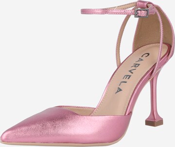 Escarpins Carvela by Kurt Geiger en rose : devant