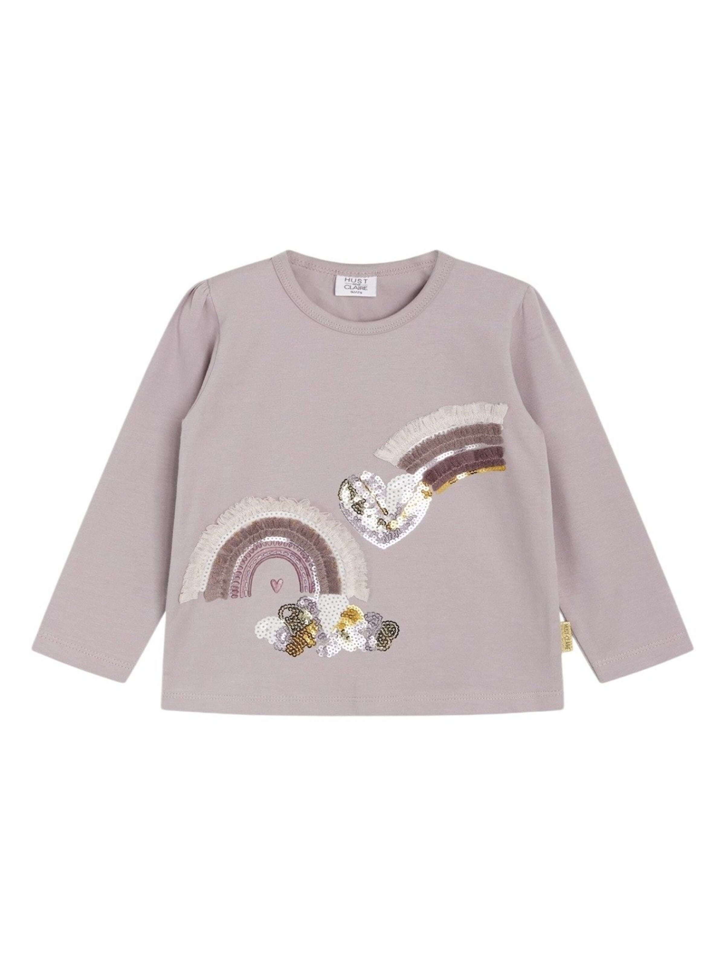 Hust & Claire Shirt 'Hust & Claire Mädchen Shirt HCAlma' in Purple: front