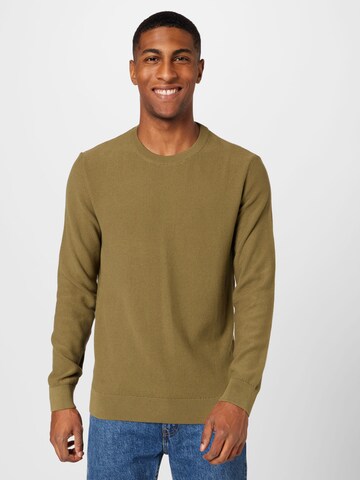 ARMEDANGELS Sweater 'Graano' in Green: front