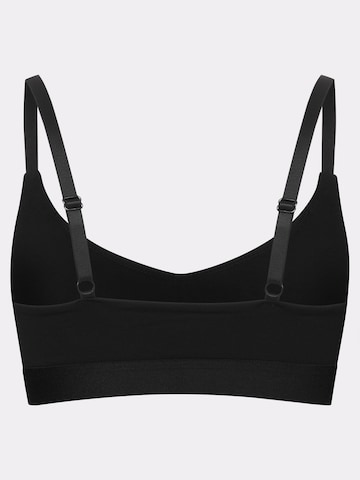 Erlich Textil Bustier BH in Schwarz