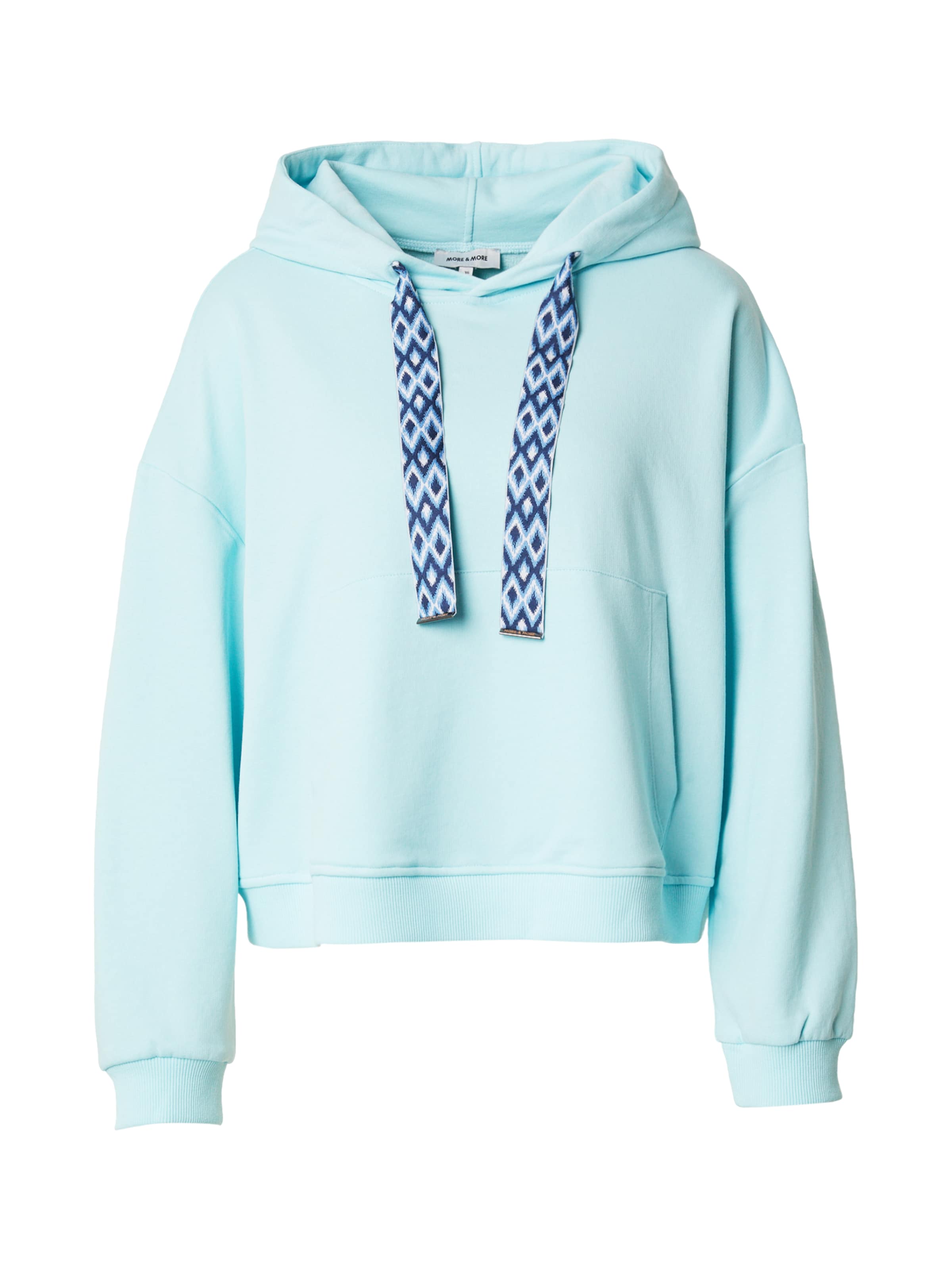 MORE & MORE - Sweatshirt em azul: frente