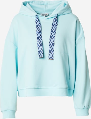 MORE & MORE Collegepaita värissä sininen: etupuoli