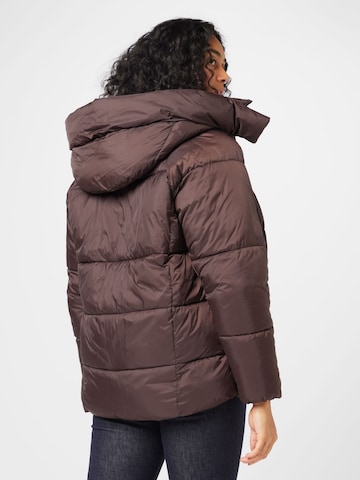 ONLY Curve Winter jacket 'MOON' in Brown