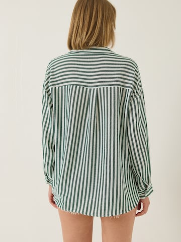 Bianco Lucci Блузка в Зеленый