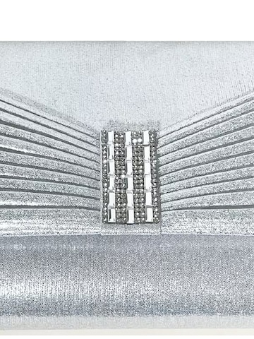 Tomshop24-7 Clutch 'Freya' in Silver