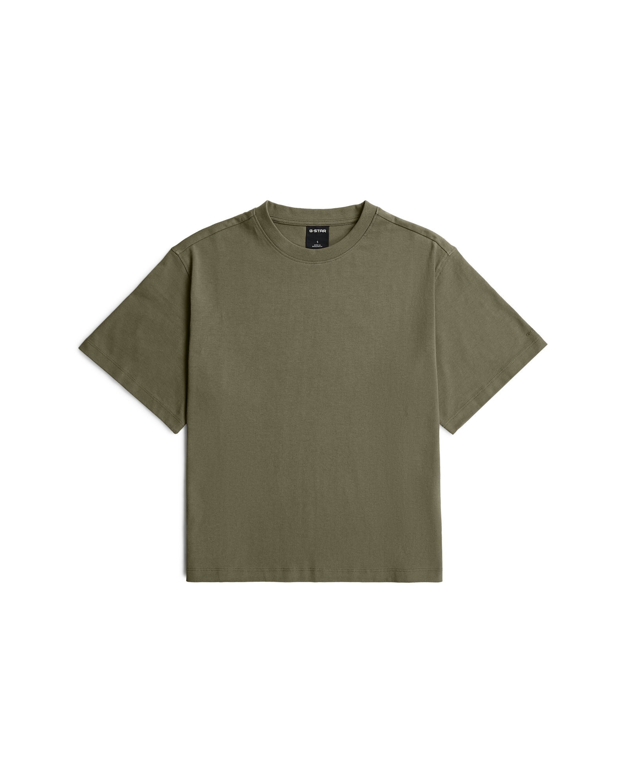 G-STAR Shirt 'Relaxed T-Shirt' in Groen: voorkant