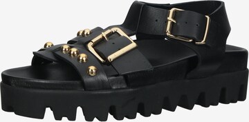 INUOVO Sandals in Black: front