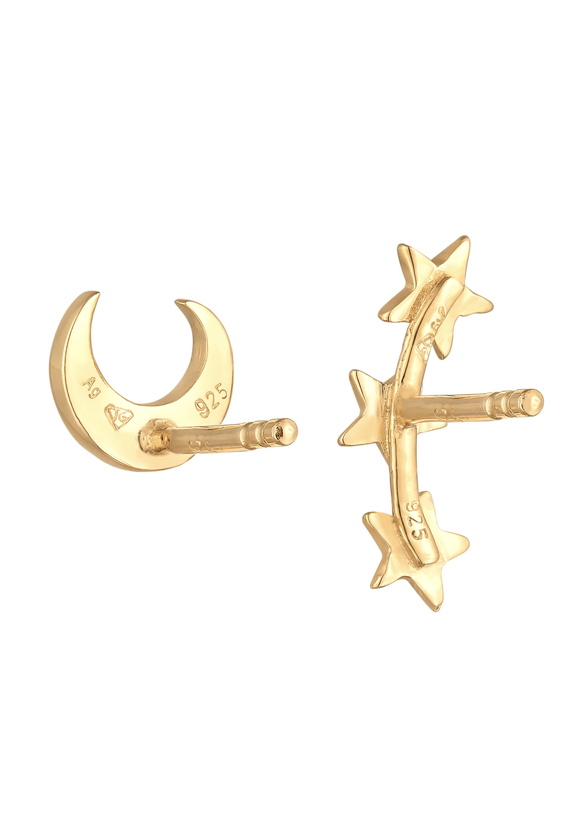 ELLI Oorbellen 'Astro' in Goud