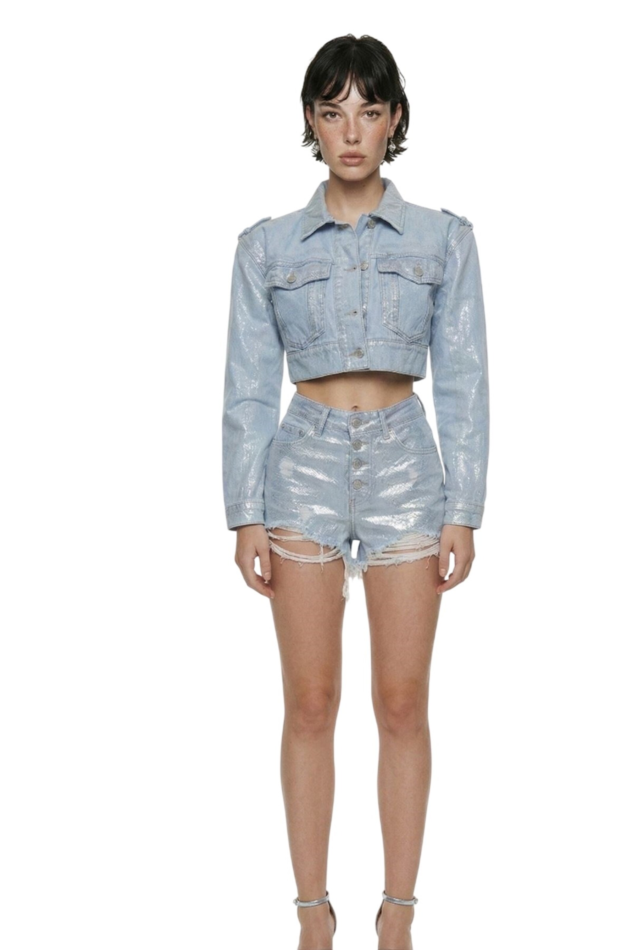 HOLLY LOLLY Slimfit Jeans in Blauw
