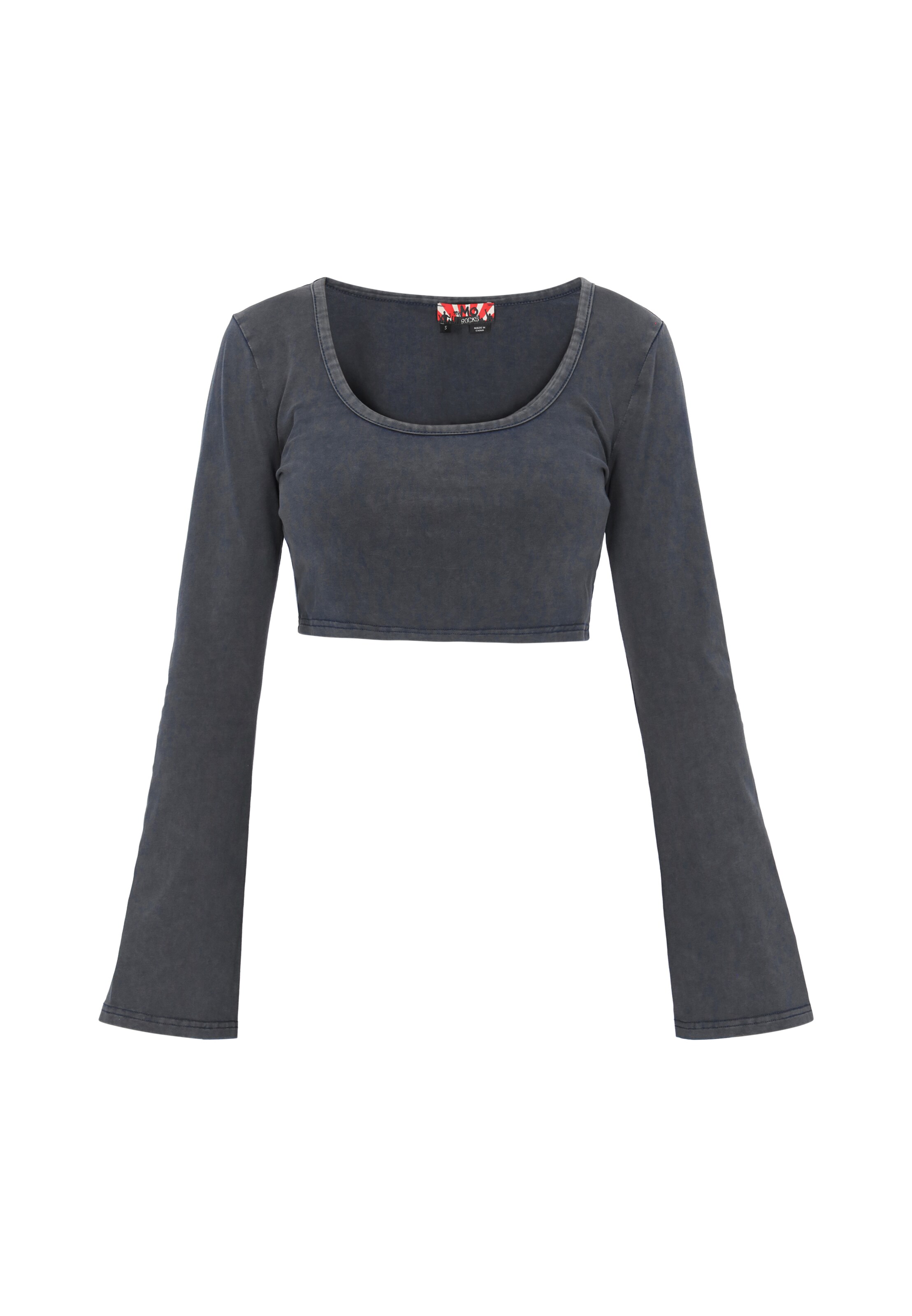 T-shirt myMo ROCKS en gris : devant