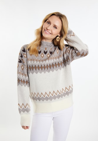 usha FESTIVAL Sweater 'Carnea' in Mixed colours: front