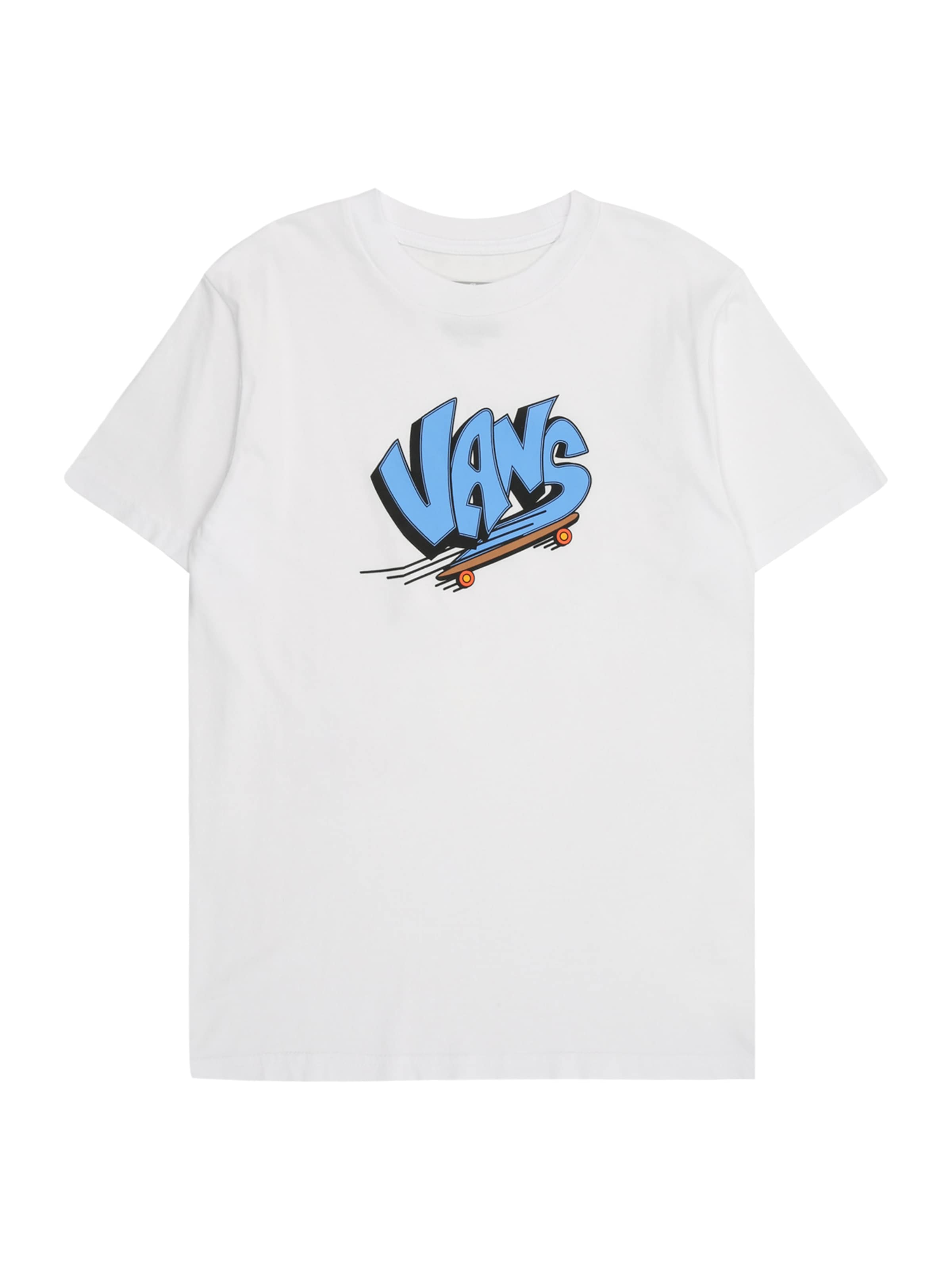 Tricou 'SK8' de la VANS pe alb: față