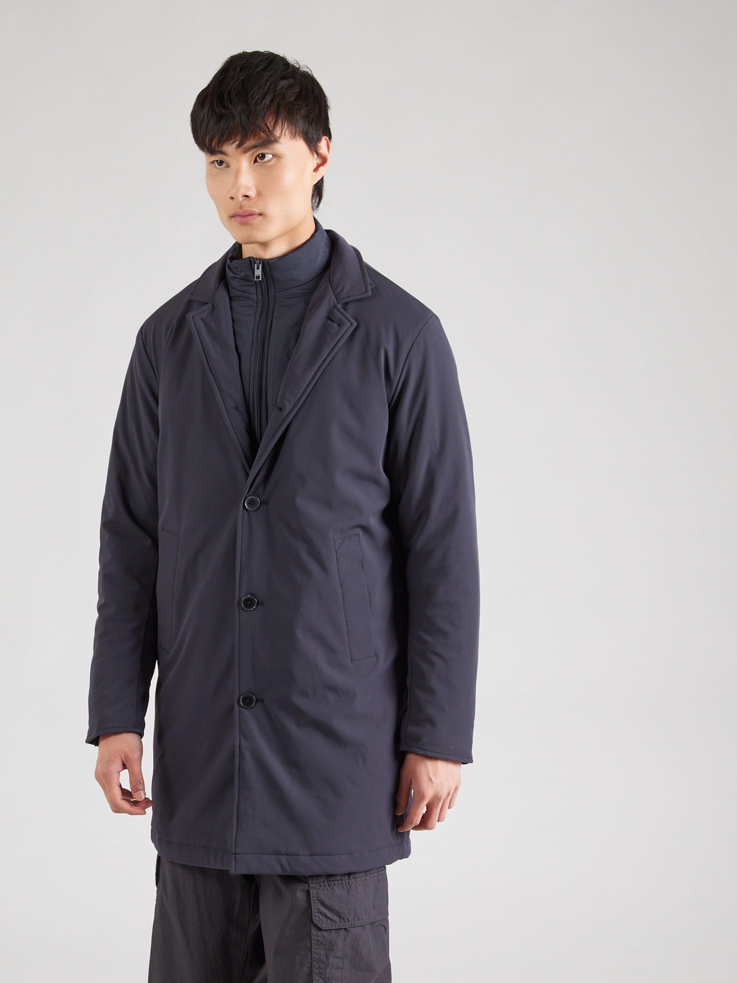 JACK & JONES Between-Seasons Coat 'JPRBLAREMY' in Dark Blue