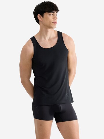 Maillot de corps ' Base Soft ' SLOGGI en noir : devant