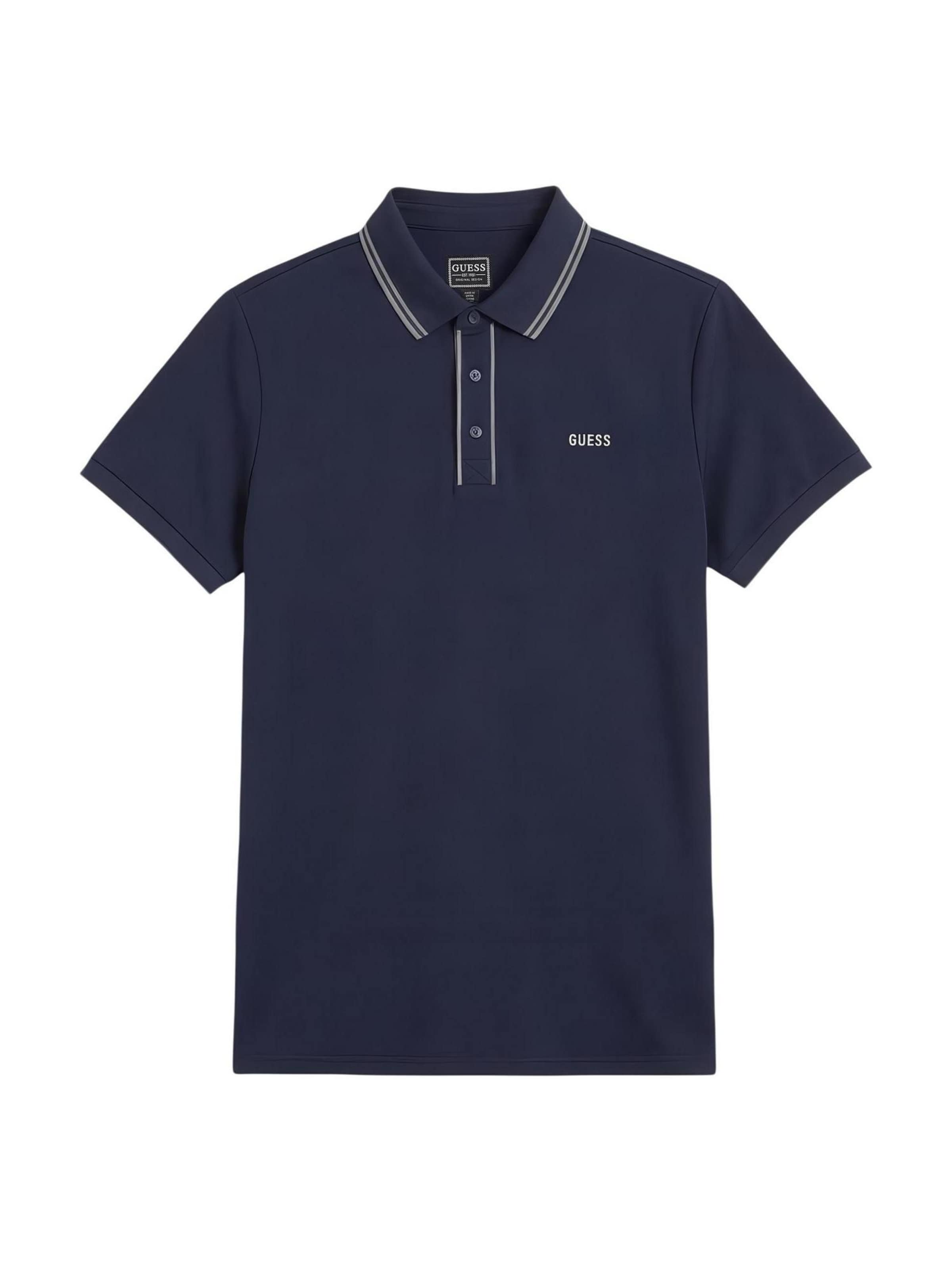 Maglietta 'PAUL PIQUE SS POLO M6GP27 K3179' di GUESS in blu