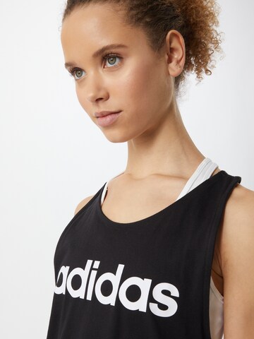 ADIDAS SPORTSWEAR Sport top 'Essentials' - fekete