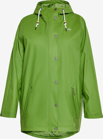 Manteau mi-saison Schmuddelwedda en vert : devant