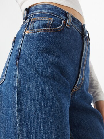 Wide Leg Jean Monki en bleu