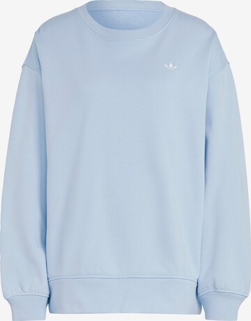 Sweat-shirt 'Premium Essentials ' ADIDAS ORIGINALS en bleu : devant