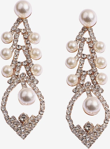 balta SOHI Auskarai 'Ashiya': priekis