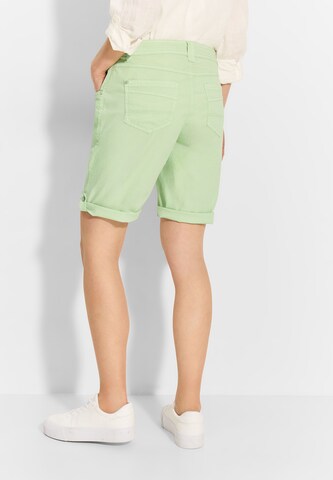 CECIL Regular Pants in Green