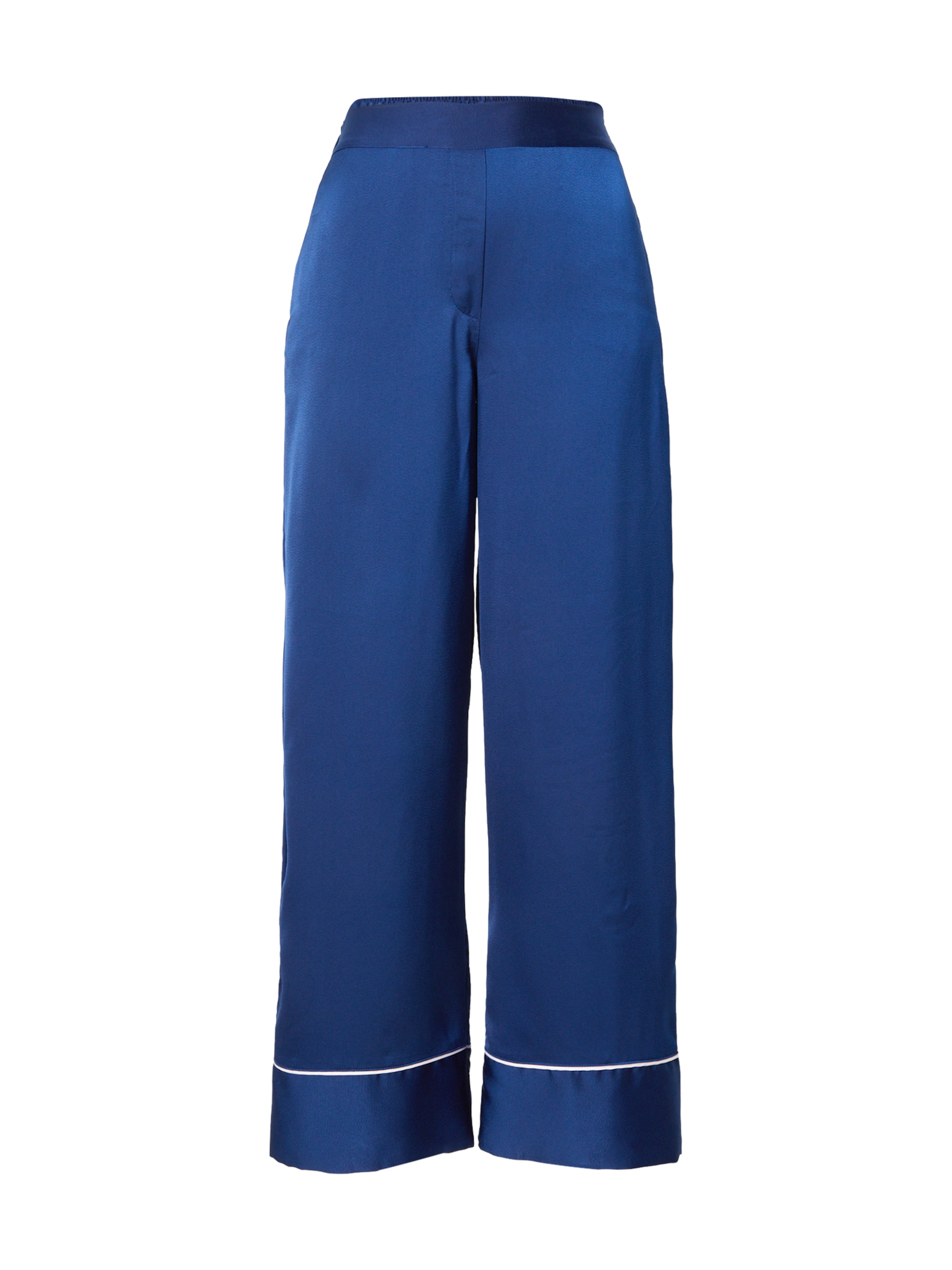 ETAM Spodnji del pižame 'Damaris'' | modra barva: sprednja stran