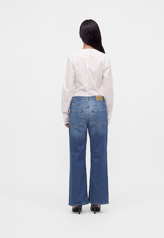 Vero Moda Petite - Pierna ancha Vaquero 'VMTESSA' en azul