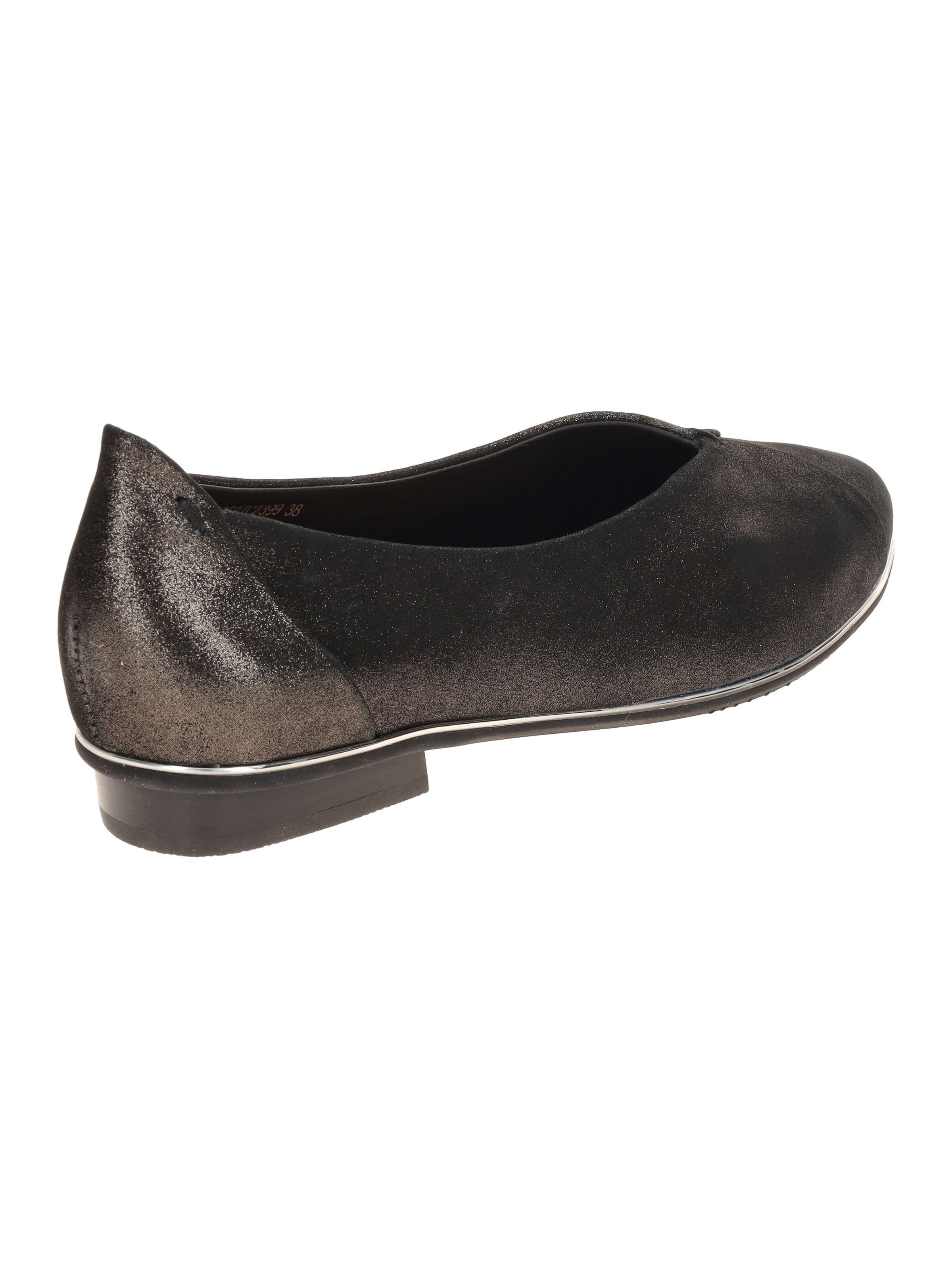 Everybody Ballet Flats 'Beta' in Black