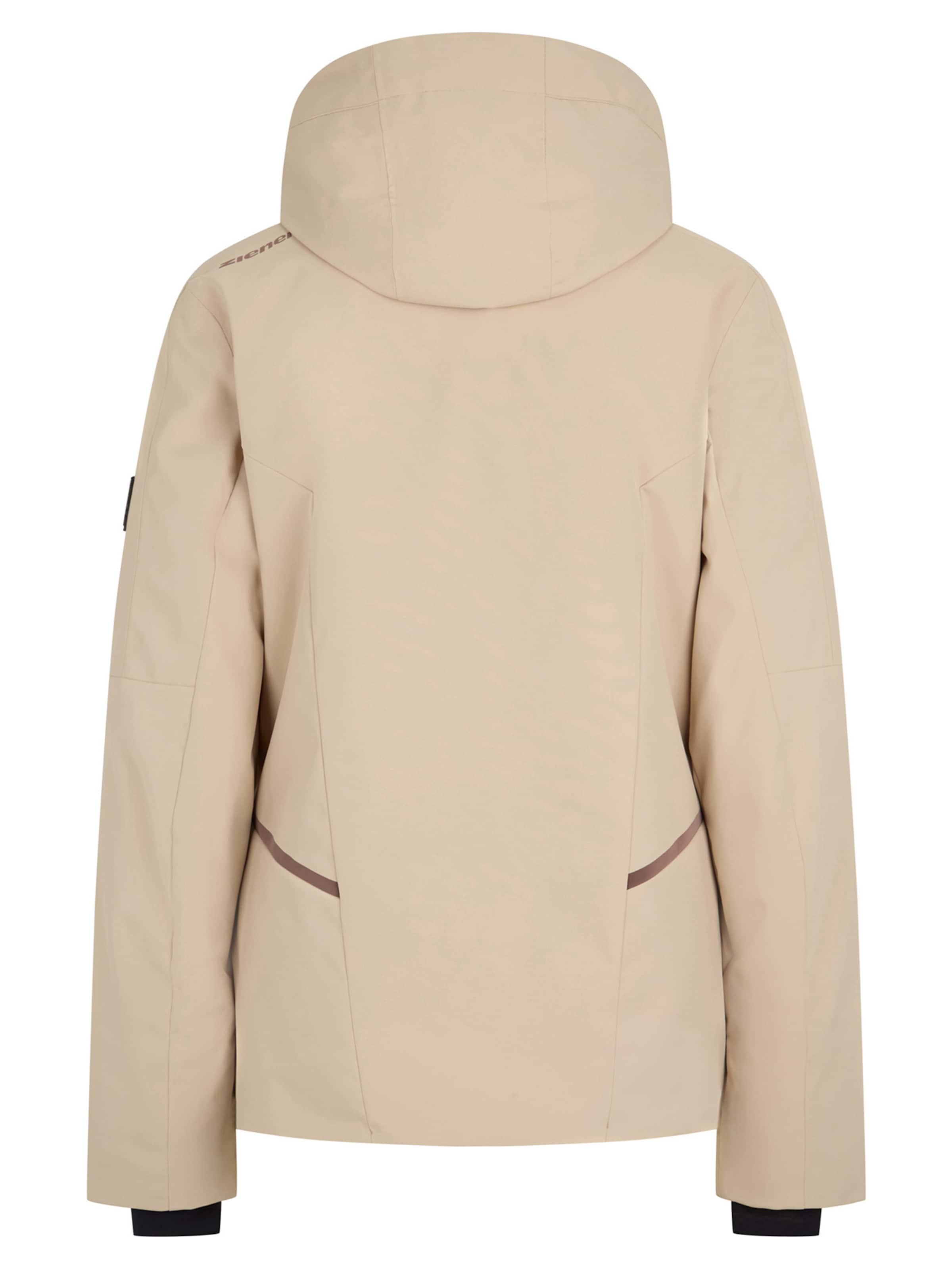 ZIENER Skijacke in Beige