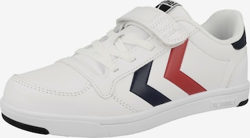 Hummel Sneakers in Wit: voorkant