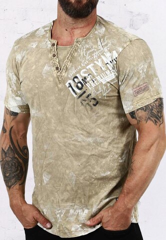 Rusty Neal T-Shirt in Beige