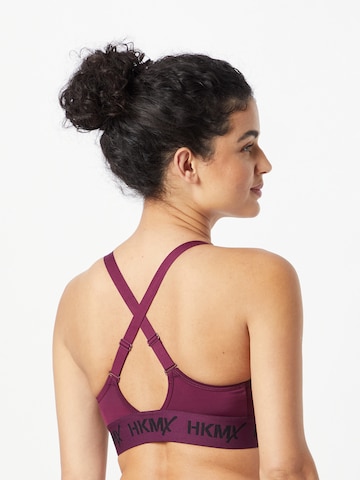 HKMX - Soutien Bustier Soutien de desporto em roxo