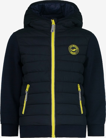 SALT AND PEPPER Performance Jacket in Blue: front