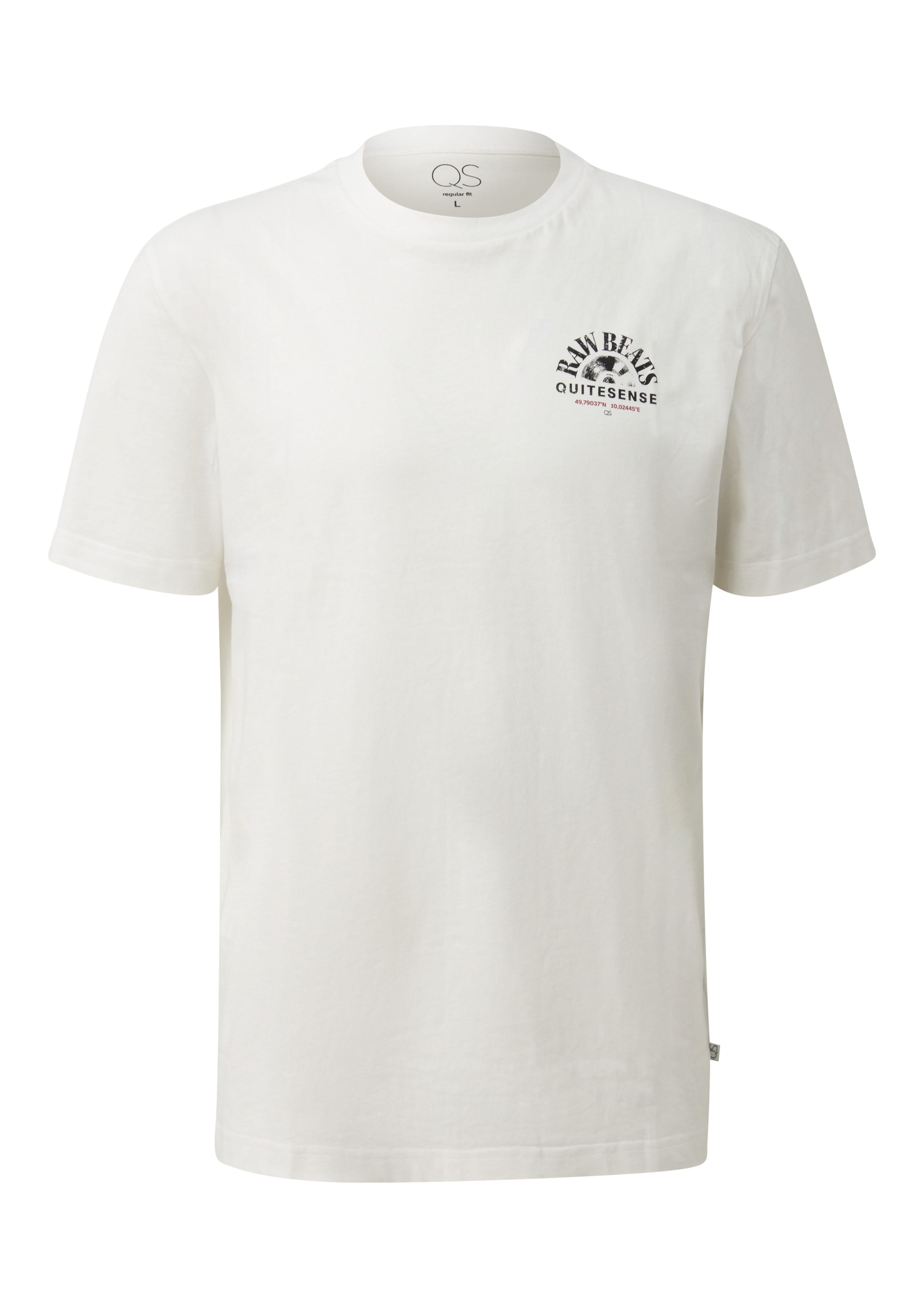 QS Shirt in Beige: front