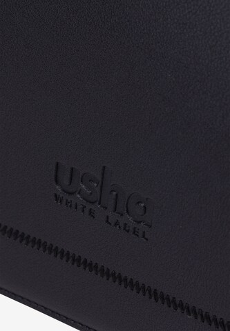 usha WHITE LABEL - Bolso de hombro 'Lynnea' en negro