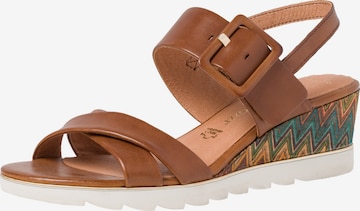 MARCO TOZZI Sandals in Brown: front