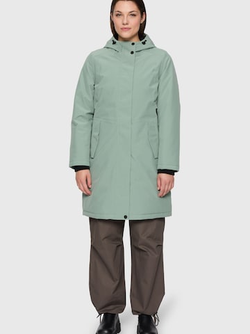 Manteau fonctionnel New View en vert : devant