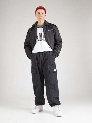 Champion Authentic Athletic Apparel Tapered Cargobyxa i svart