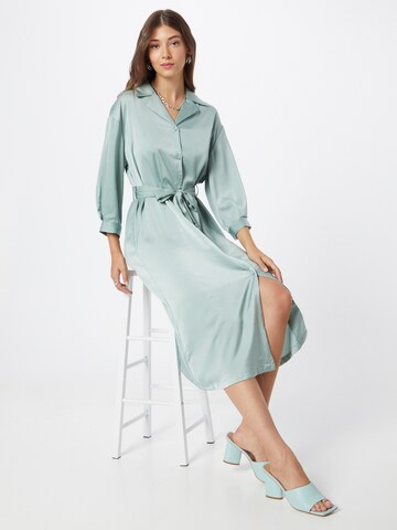 MSCH COPENHAGEN Shirt dress 'Myrina' in Green