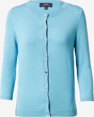 OVS Knit Cardigan in Blue: front