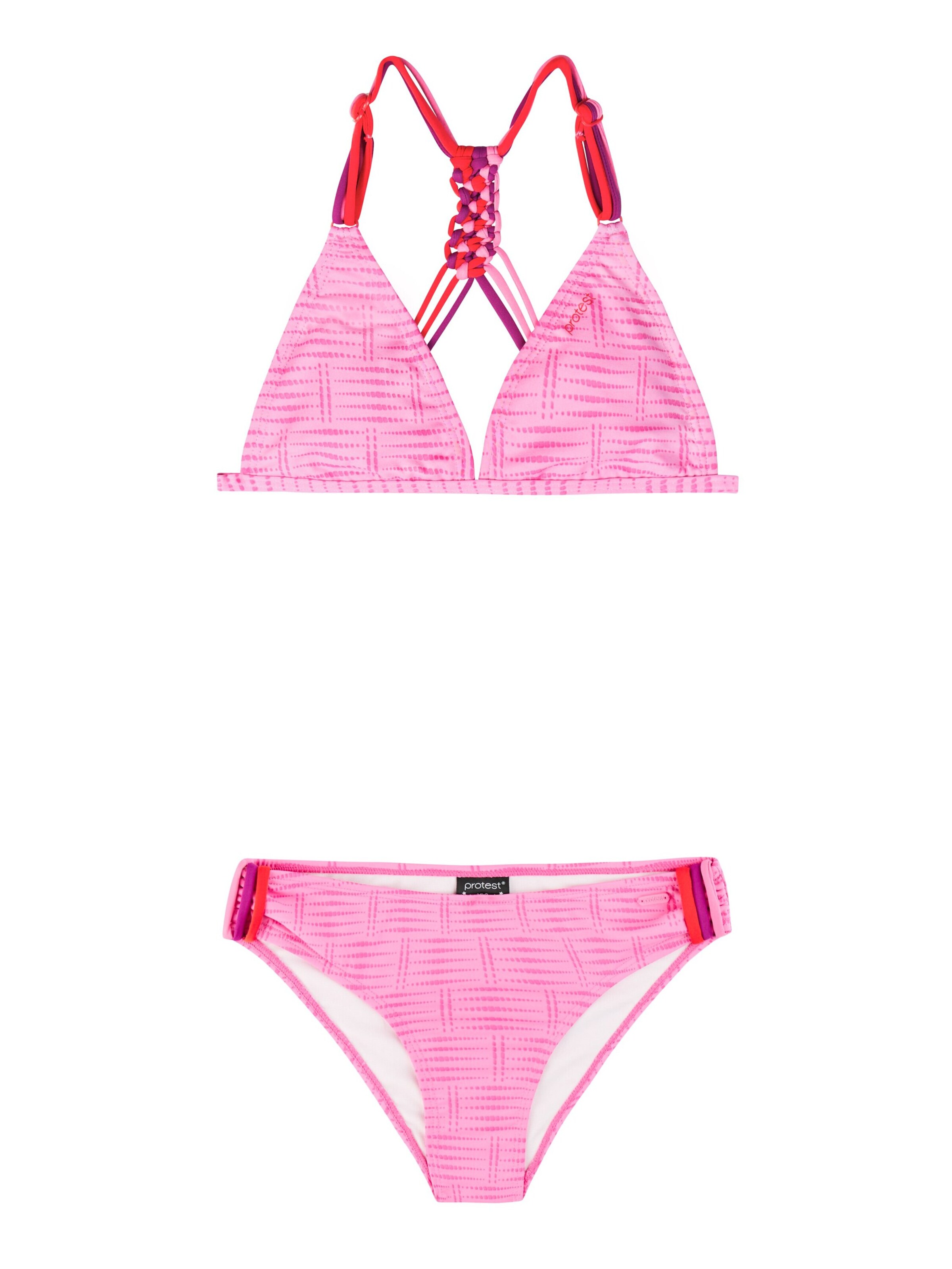 PROTEST Bikini 'PRTFimkes JR' in Pink: front