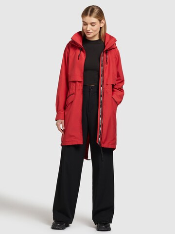 khujo Between-seasons parka 'ARIANA' in Red