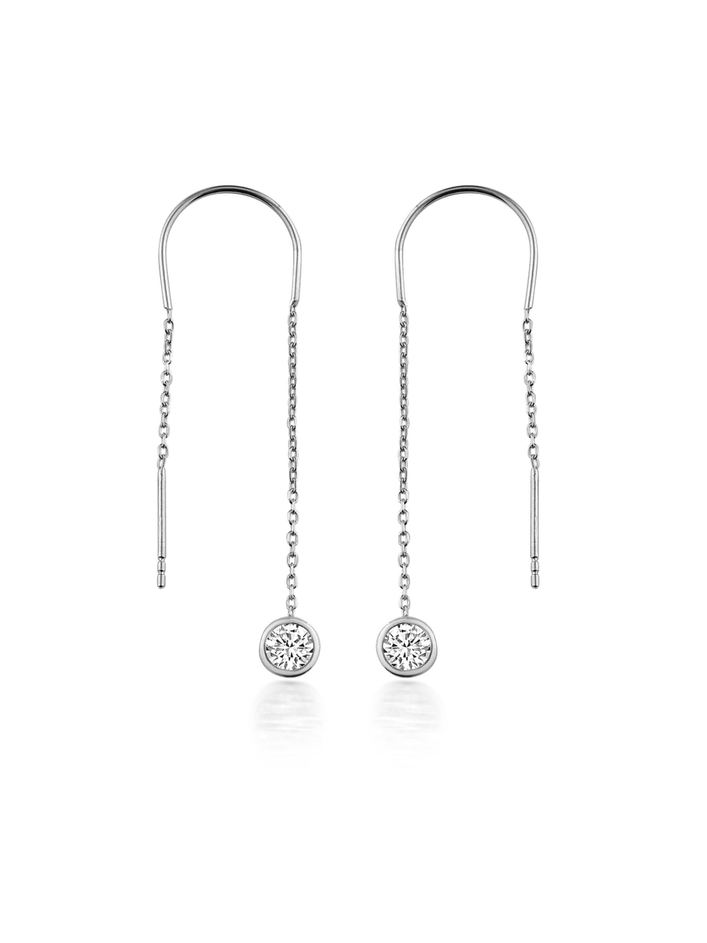 Dkeniz Earrings in White, Item view